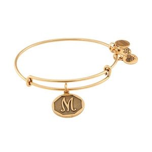 Initial “M” charm bracelet Alex and Ani